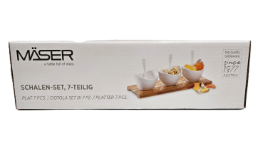 Mäser Schalen-Set, 7-teilig – Perfekt für stilvolles Servieren
