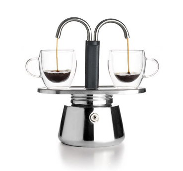 Ibili Espressokocher Mini – für 2 Tassen