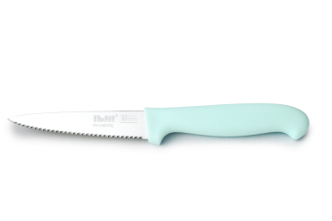 Ibili Küchenmesser mit Wellenschliff – 1 Stück, farbig 4
