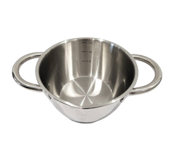 Pfännchen mit 2 Griffen, Induktion, Ø 16cm 1