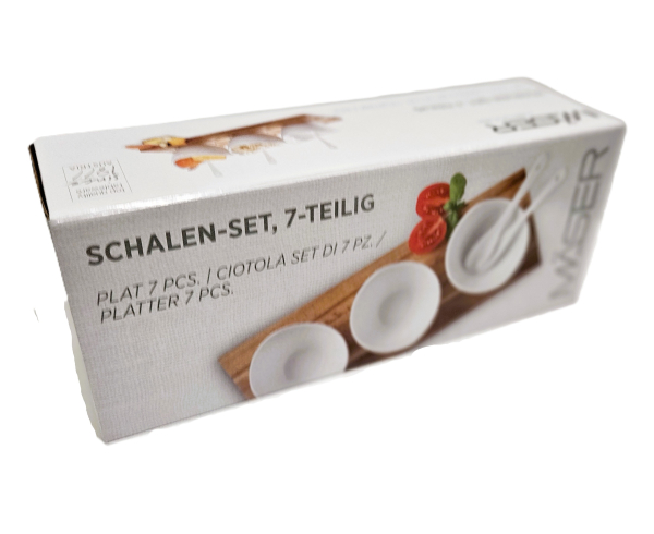 Mäser Schalen-Set, 7-teilig – Perfekt für stilvolles Servieren