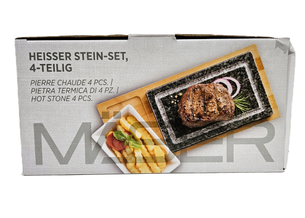 MÄSER Heisser Stein-Set, 4-teilig