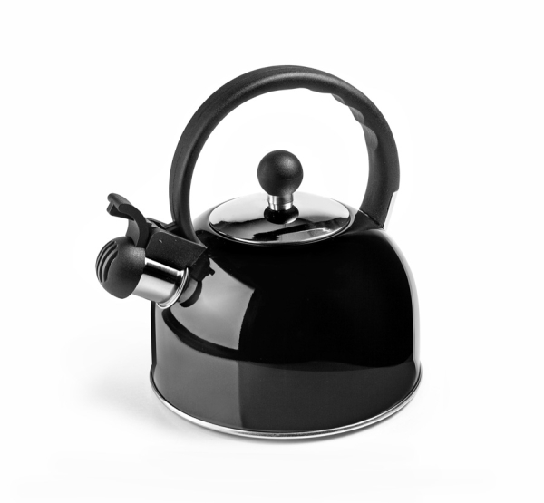 Ibili- pfeiffender Wasserkessel schwarz 2,5 l