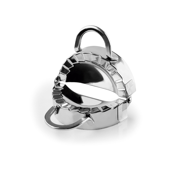 Edelstahl-Teigtaschenformer – Für perfekte Dumplings im Handumdrehen!