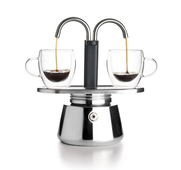 Ibili Espressokocher Mini – für 2 Tassen