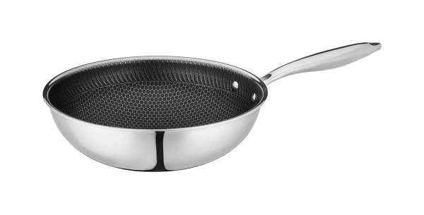 MÄSER Wokpfanne Professional mit Wabenbeschichtung 30cm